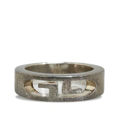 Pre-owned Gucci Silver Silver 925 Band Ring ()