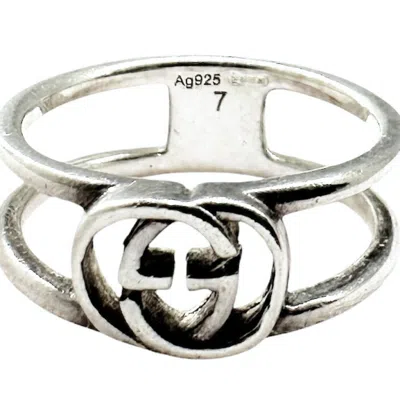 Pre-owned Gucci Silver Silver 925 Band Ring ()