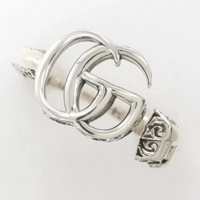Pre-owned Gucci Silver Silver 925 Band Ring ()