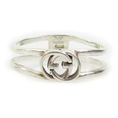 Pre-owned Gucci Silver Silver 925 Band Ring ()