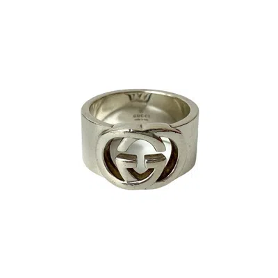 Pre-owned Gucci Silver Silver 925 Band Ring ()