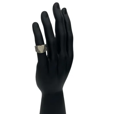 Pre-owned Gucci Silver Silver 925 Band Ring ()