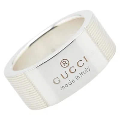 Pre-owned Gucci Silver Silver 925 Band Ring ()