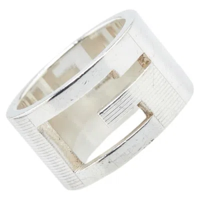 Pre-owned Gucci Silver Silver 925 Band Ring ()
