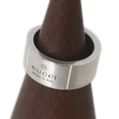 Pre-owned Gucci Silver Silver 925 Band Ring ()