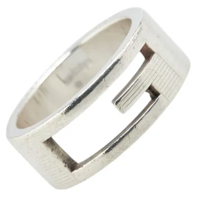 Pre-owned Gucci Silver Silver 925 Band Ring ()