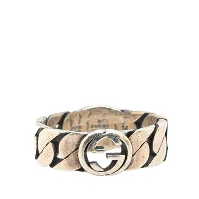 Pre-owned Gucci Silver Silver 925 Band Ring ()