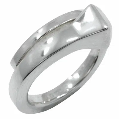 Pre-owned Gucci Silver Silver 925 Band Ring ()
