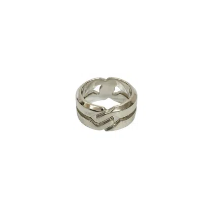 Pre-owned Gucci Silver Silver 925 Band Ring ()