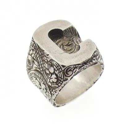 Pre-owned Gucci Silver Silver 925 Band Ring ()