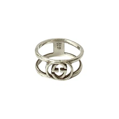 Pre-owned Gucci Silver Silver 925 Band Ring ()