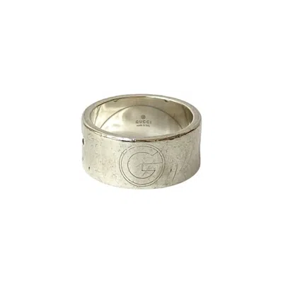 Pre-owned Gucci Silver Silver 925 Band Ring ()