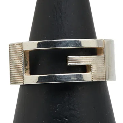 Pre-owned Gucci Silver Silver 925 Band Ring ()
