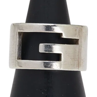 Pre-owned Gucci Silver Silver 925 Band Ring ()