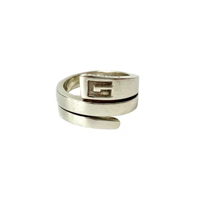 Pre-owned Gucci Silver Silver 925 Band Ring ()