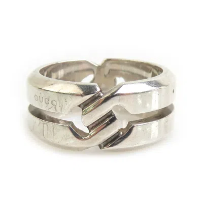 Pre-owned Gucci Silver Silver 925 Band Ring ()