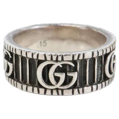 Pre-owned Gucci Silver Silver 925 Band Ring ()