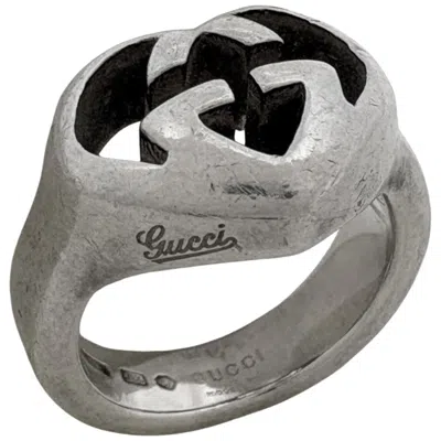 Pre-owned Gucci Silver Silver 925 Band Ring ()