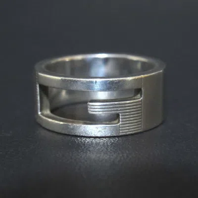 Pre-owned Gucci Silver Silver 925 Band Ring ()
