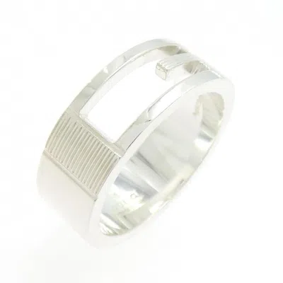 Pre-owned Gucci Silver Silver 925 Band Ring ()