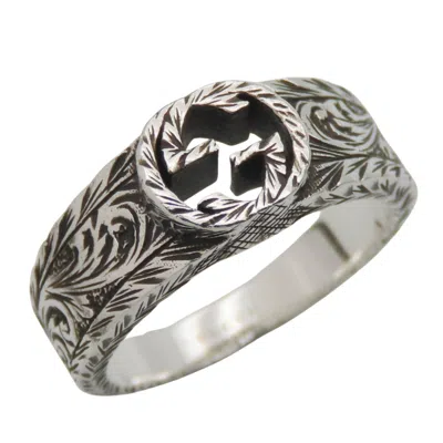 Pre-owned Gucci Silver Silver 925 Band Ring ()