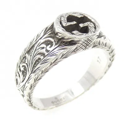 Pre-owned Gucci Silver Silver 925 Band Ring ()