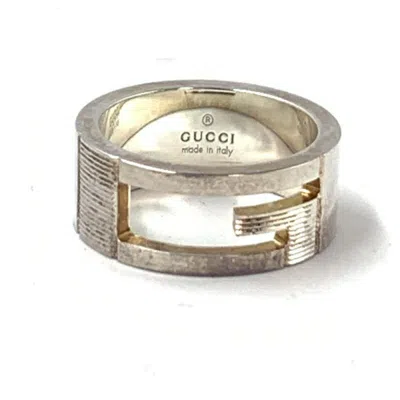 Pre-owned Gucci Silver Silver 925 Band Ring ()