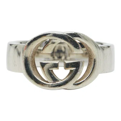 Pre-owned Gucci Silver Silver 925 Band Ring ()