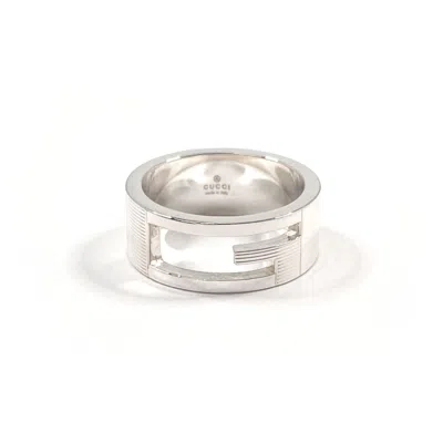Pre-owned Gucci Silver Silver 925 Band Ring ()