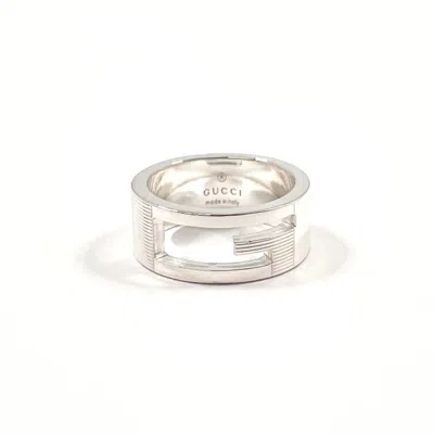 Pre-owned Gucci Silver Silver 925 Band Ring ()