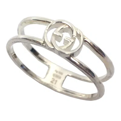 Pre-owned Gucci Silver Silver 925 Band Ring ()