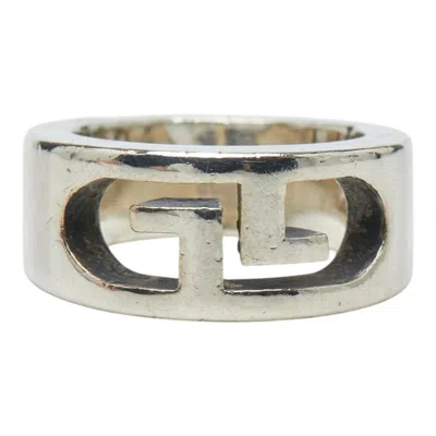 Pre-owned Gucci Silver Silver 925 Band Ring ()