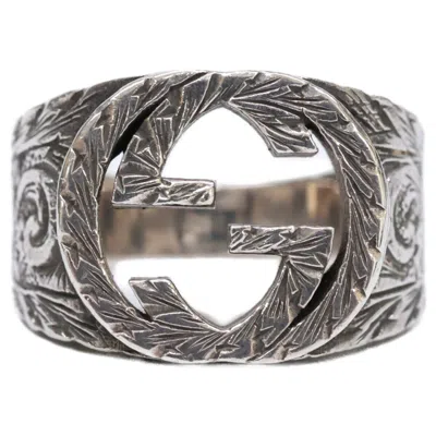 Pre-owned Gucci Silver Silver 925 Band Ring ()