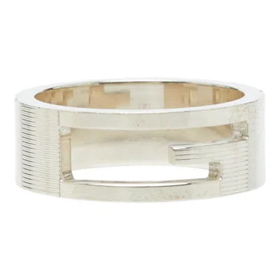 Pre-owned Gucci Silver Silver 925 Band Ring ()