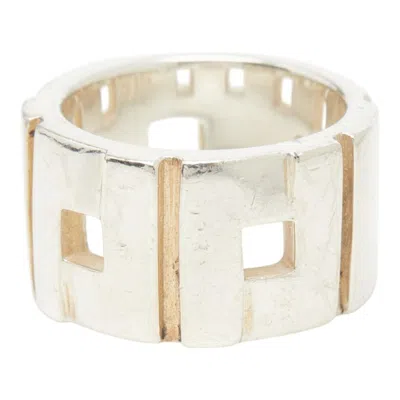 Pre-owned Gucci Silver Silver 925 Band Ring ()