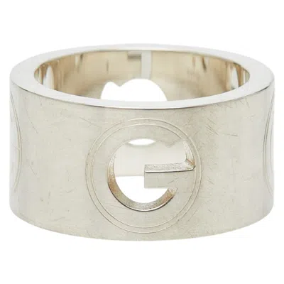Pre-owned Gucci Silver Silver 925 Band Ring ()