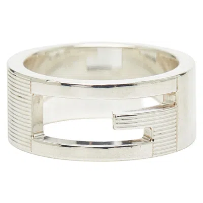 Pre-owned Gucci Silver Silver 925 Band Ring ()