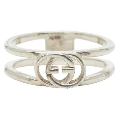 Pre-owned Gucci Silver Silver 925 Band Ring ()