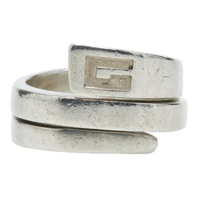 Pre-owned Gucci Silver Silver 925 Band Ring ()