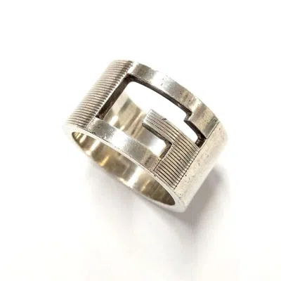 Pre-owned Gucci Silver Silver 925 Band Ring ()
