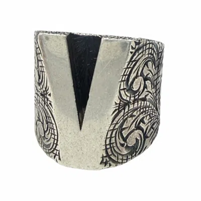 Pre-owned Gucci Silver Silver 925 Band Ring ()