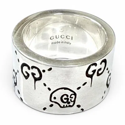 Pre-owned Gucci Silver Silver 925 Band Ring ()