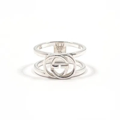 Pre-owned Gucci Silver Silver 925 Band Ring ()