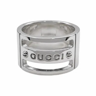 Pre-owned Gucci Silver Silver 925 Band Ring ()