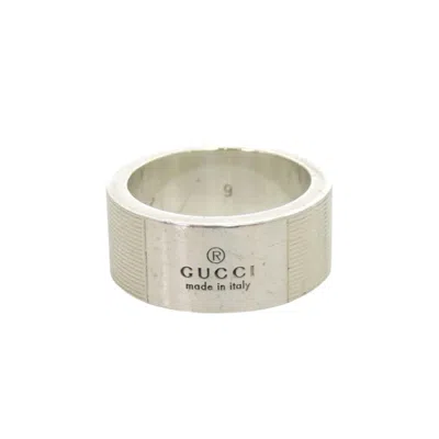 Pre-owned Gucci Silver Silver 925 Band Ring ()