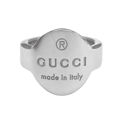 Pre-owned Gucci Silver Silver 925 Band Ring ()