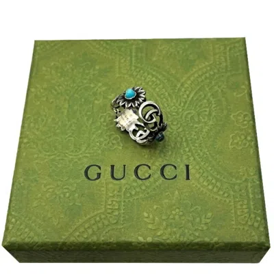 Pre-owned Gucci Silver Silver Band Ring ()