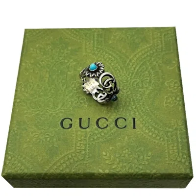 Pre-owned Gucci Silver Silver Band Ring ()