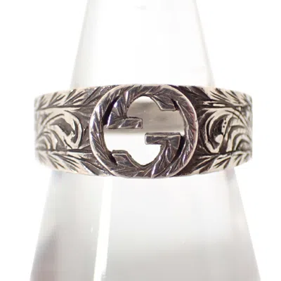 Pre-owned Gucci Silver Sterling Silver 925 Band Ring ()