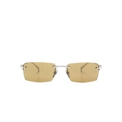 Gucci Silver Sunglasses Women In Neutral